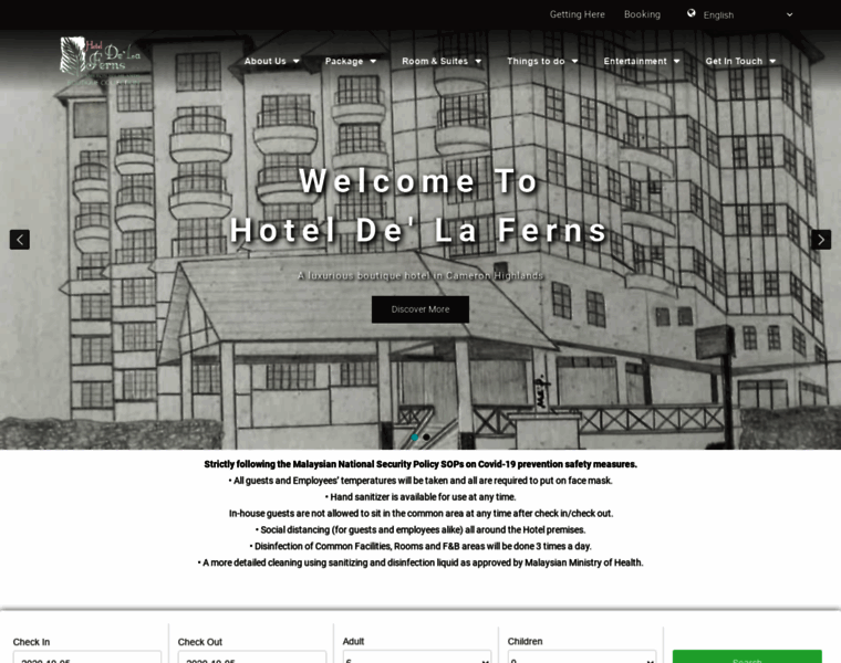 Hoteldelaferns.com.my thumbnail