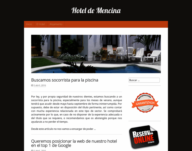 Hoteldemecina.com.es thumbnail