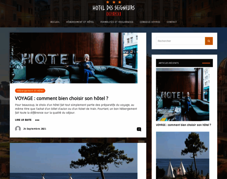 Hoteldesseigneurs.com thumbnail