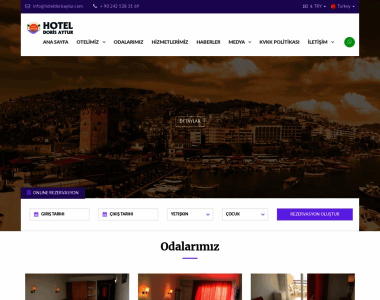 Hoteldorisaytur.com thumbnail