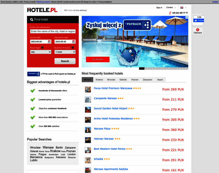 Hotele-online.pl thumbnail Hotele-online.pl thumbnail