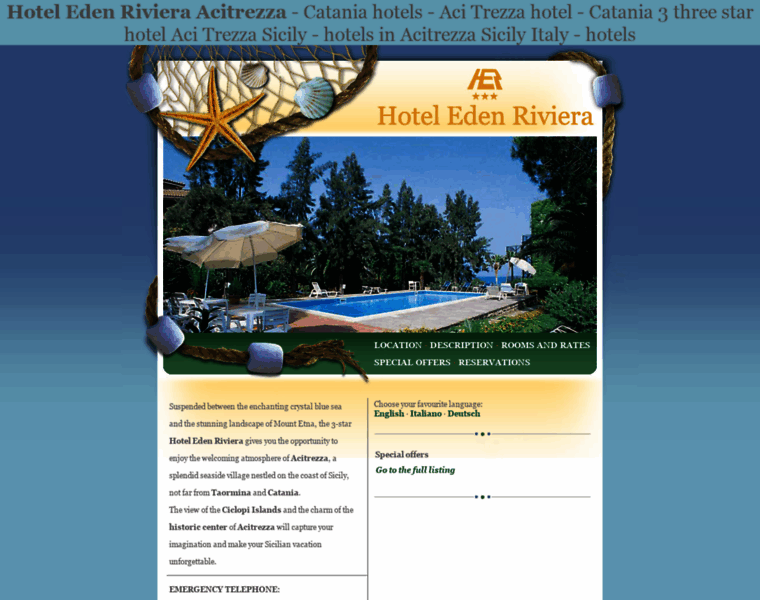 Hoteledenriviera.com thumbnail