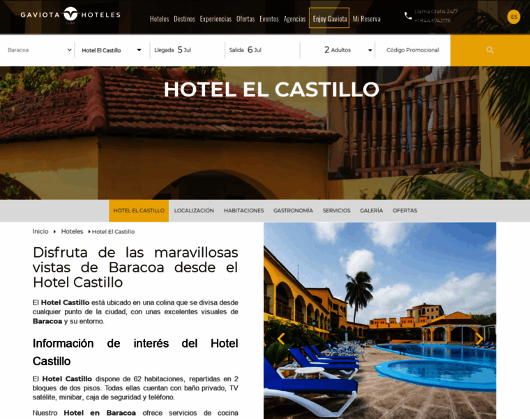 Hotelelcastillocuba.com thumbnail