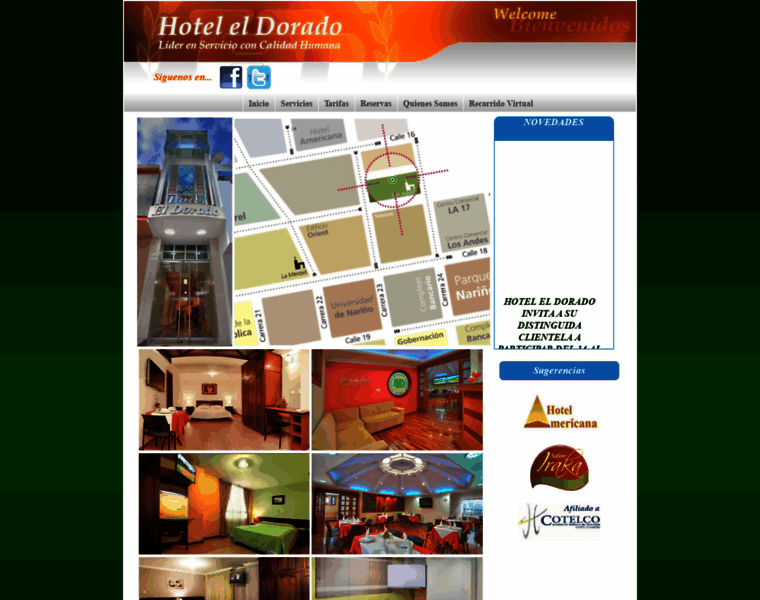 Hoteleldoradopasto.com thumbnail