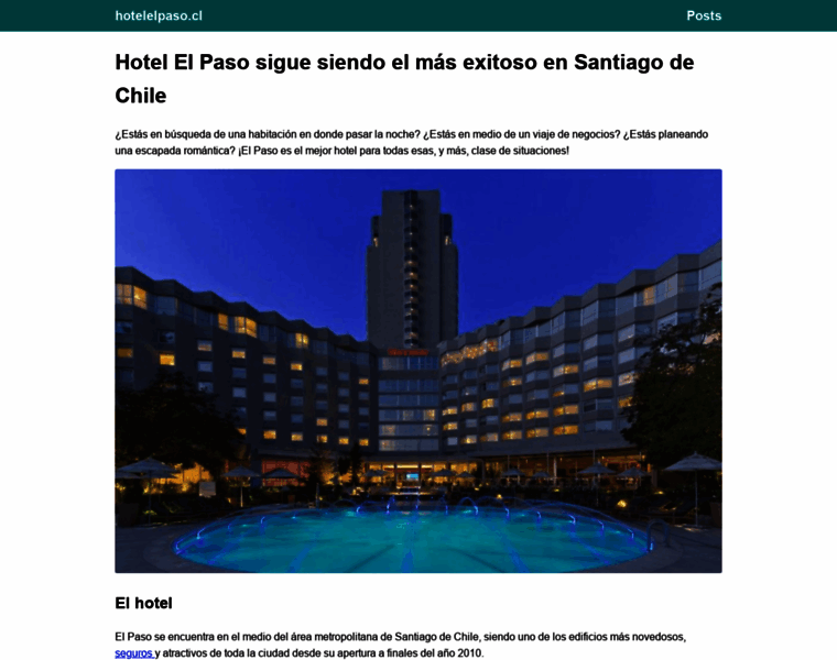 Hotelelpaso.cl thumbnail