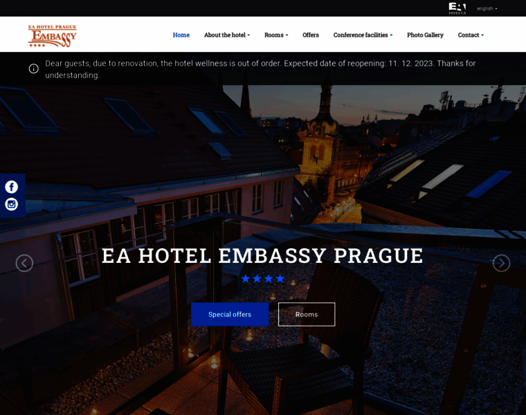 Hotelembassyprague.cz thumbnail