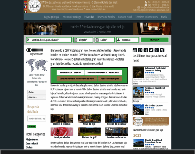 Hoteles-5-estrellas.com thumbnail