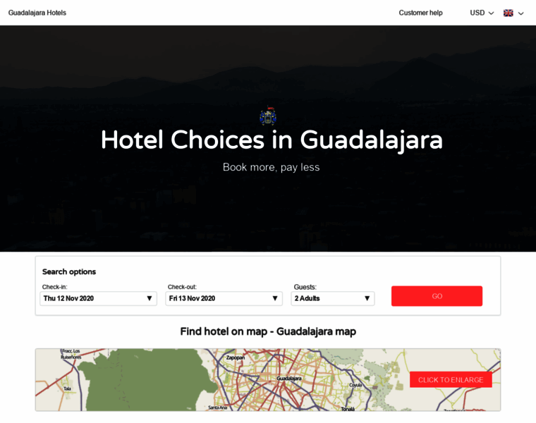 Hoteles-enguadalajara.com thumbnail