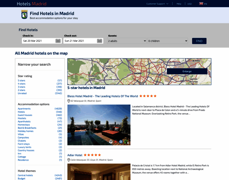 Hoteles-in-madrid.net thumbnail