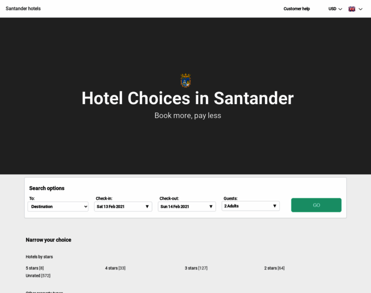 Hoteles-santander.com thumbnail