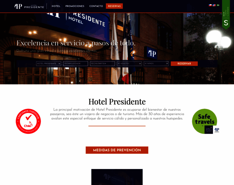 Hotelespresidente.com thumbnail