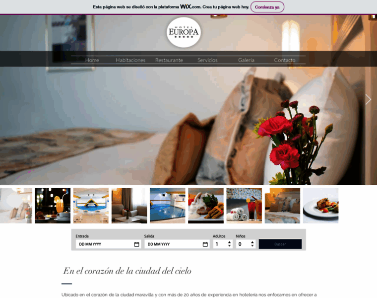 Hoteleuropa.com.bo thumbnail
