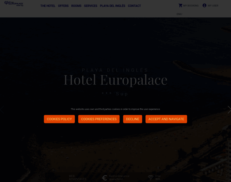 Hoteleuropalace.com thumbnail