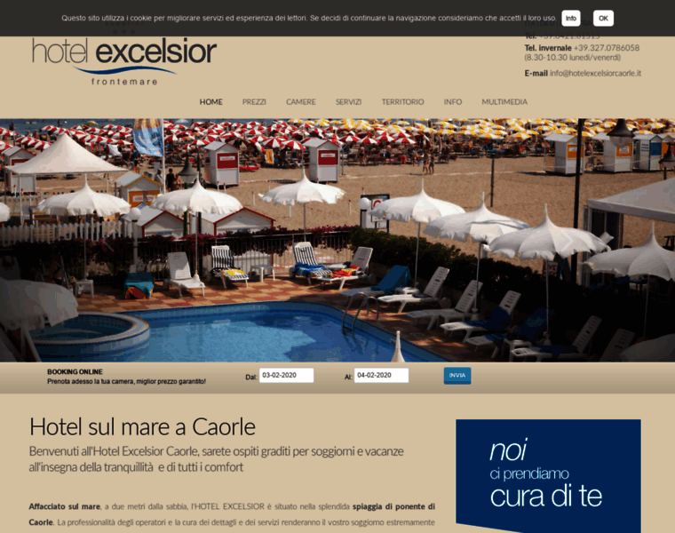 Hotelexcelsiorcaorle.it thumbnail