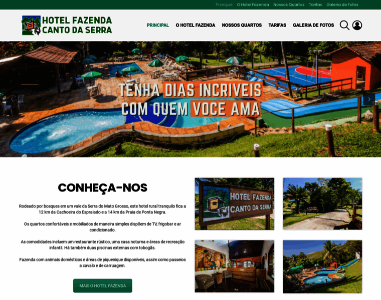Hotelfazendacantodaserra.com.br thumbnail