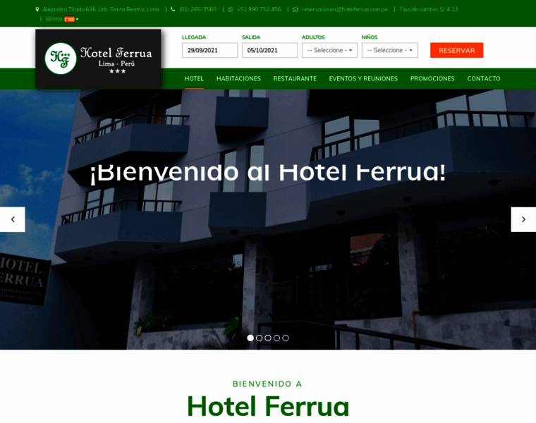 Hotelferrua.com.pe thumbnail