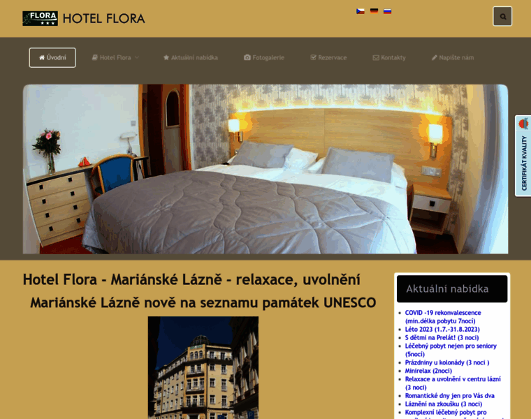 Hotelflora-ml.cz thumbnail