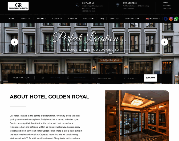 Hotelgoldenroyal.com thumbnail
