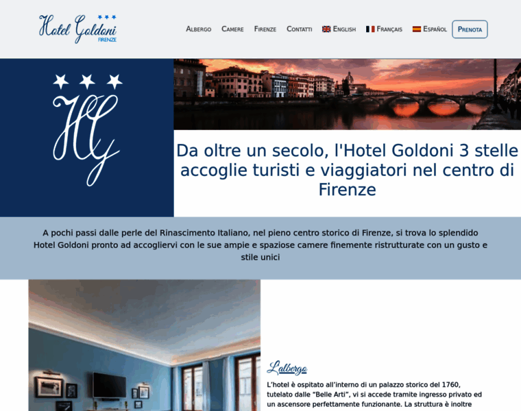 Hotelgoldoni.com thumbnail