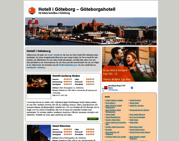 Hotelgoteborg.se thumbnail
