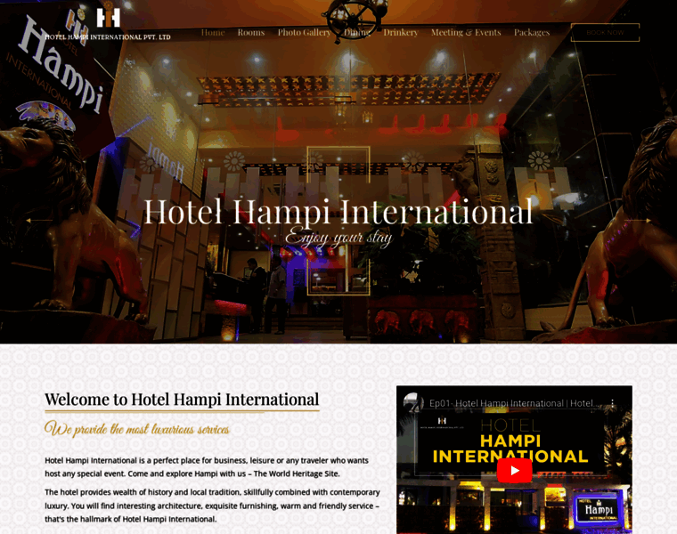 Hotelhampiinternational.com thumbnail