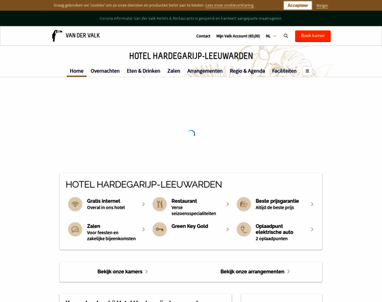 Hotelhardegarijp.com thumbnail