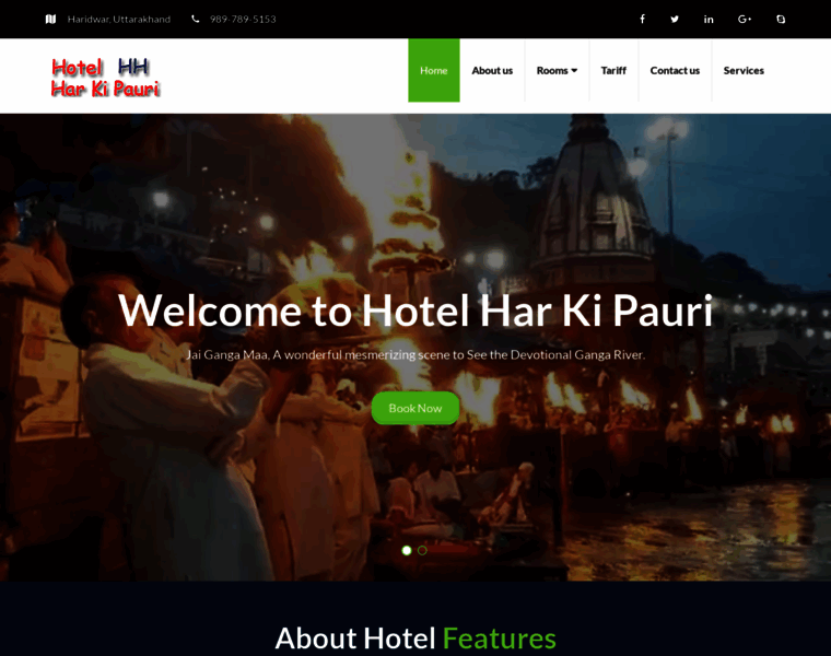 Hotelharkipauri.in thumbnail