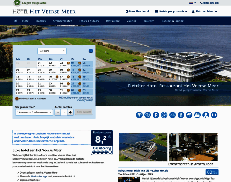 Hotelhetveersemeer.nl thumbnail
