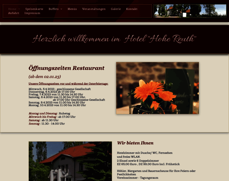 Hotelhohereuth.de thumbnail