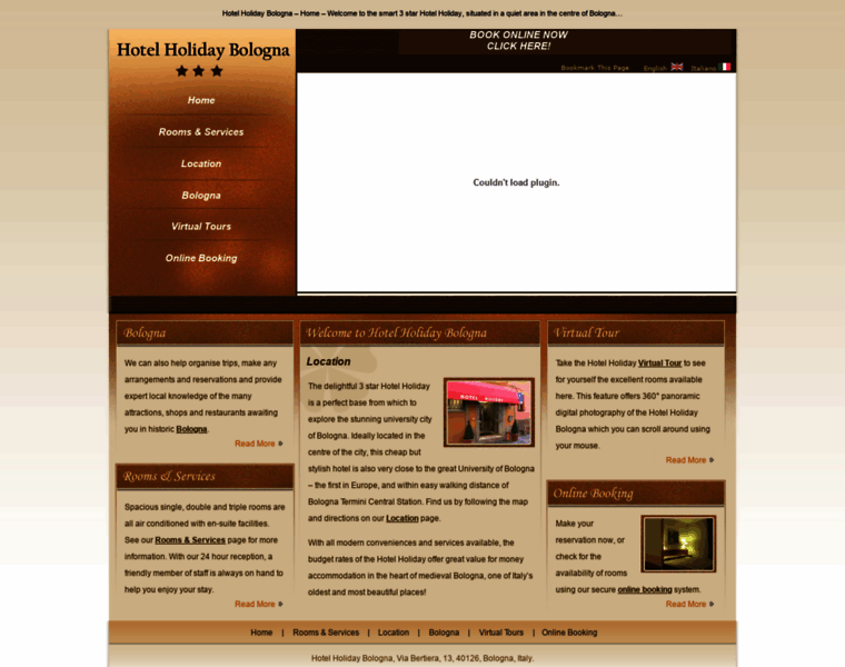 Hotelholidaybologna.com thumbnail