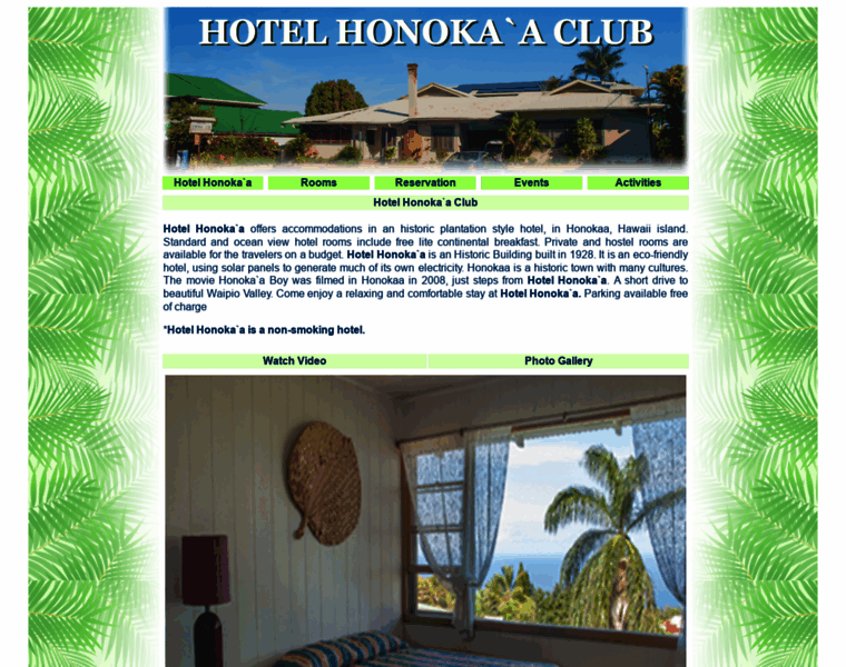Hotelhonokaa.com thumbnail