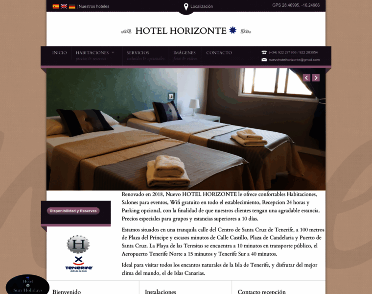 Hotelhorizontetenerife.es thumbnail