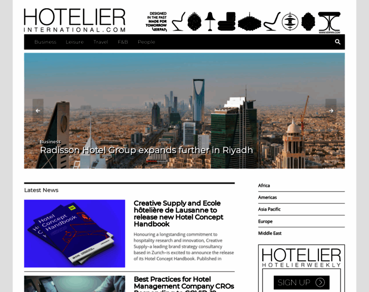Hotelierinternational.com thumbnail