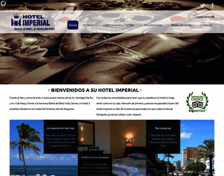 Hotelimperial.com.ve thumbnail