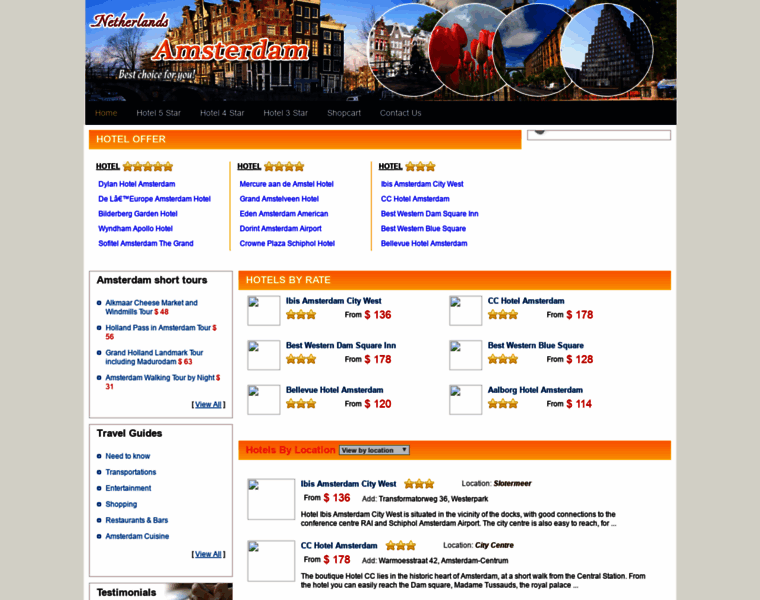 Hotelinamsterdam-holland.com thumbnail