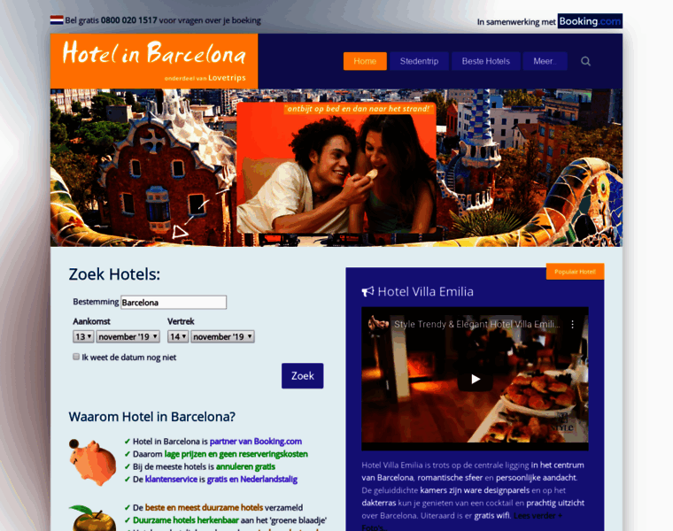 Hotelinbarcelona.nl thumbnail