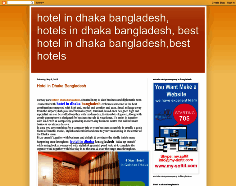 Hotelindhakabangladesh.blogspot.com thumbnail