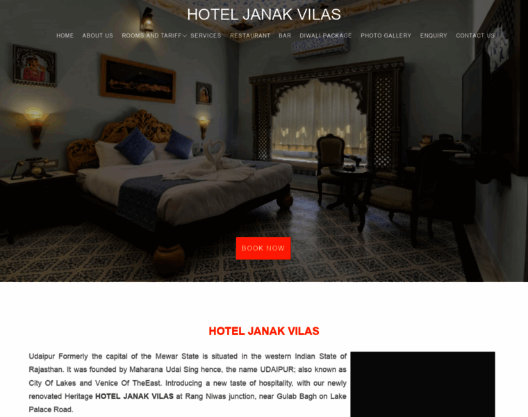 Hoteljanakvilas.com thumbnail