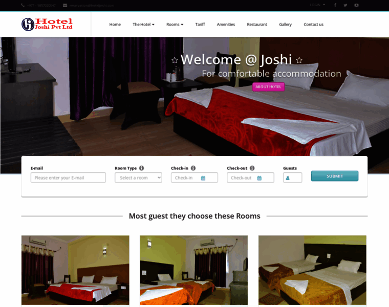 Hoteljoshi.com thumbnail