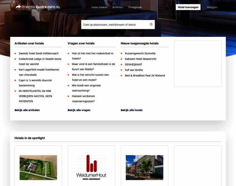Hotelkamer-info.nl thumbnail