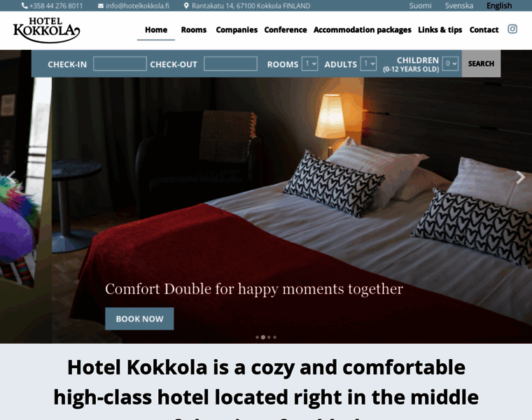 Hotelkokkola.fi thumbnail