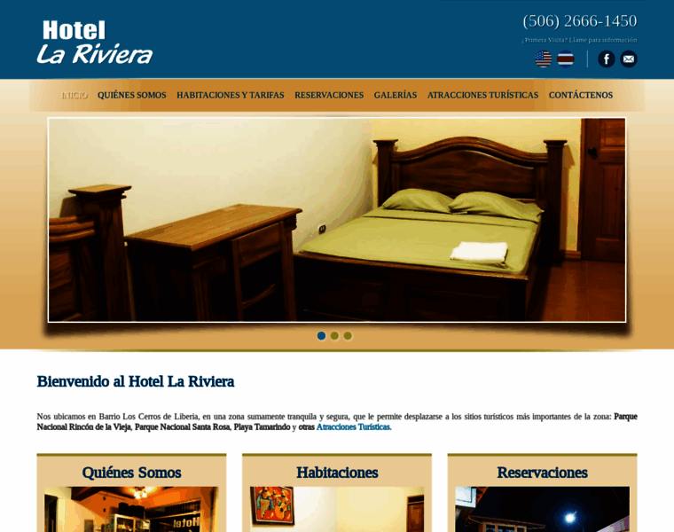 Hotellarivieracr.com thumbnail