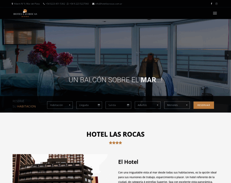 Hotellasrocas.com.ar thumbnail