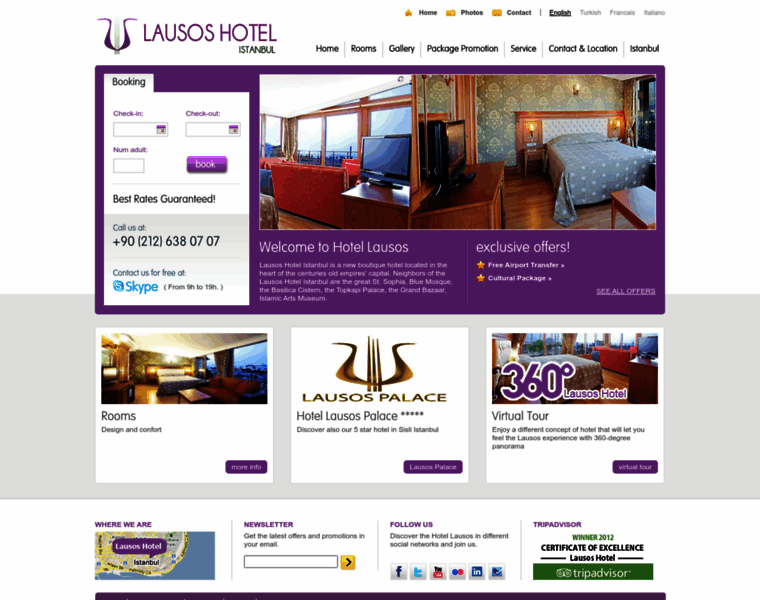 Hotellausos.com thumbnail