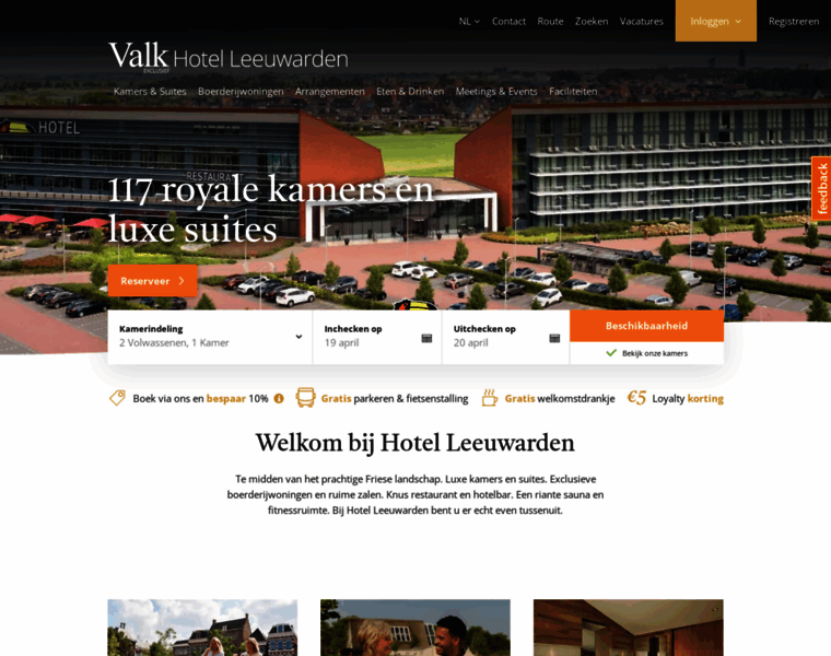 Hotelleeuwarden.nl thumbnail