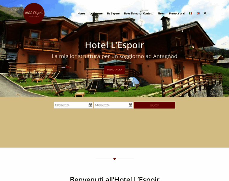 Hotellespoir.com thumbnail