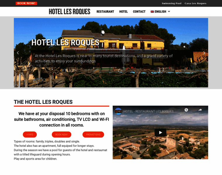 Hotellesroques.com thumbnail