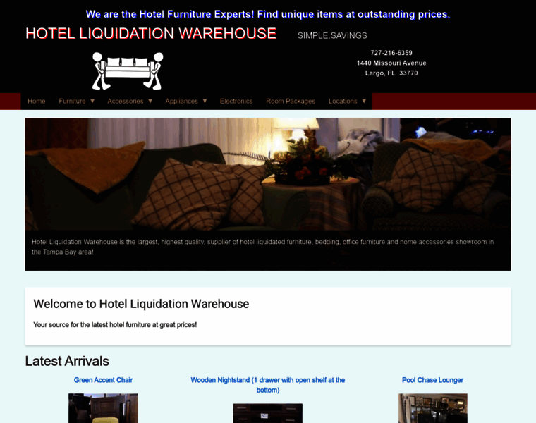 Hotelliquidationwarehouse.com thumbnail