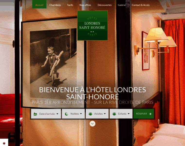 Hotellondressthonore-paris.com thumbnail