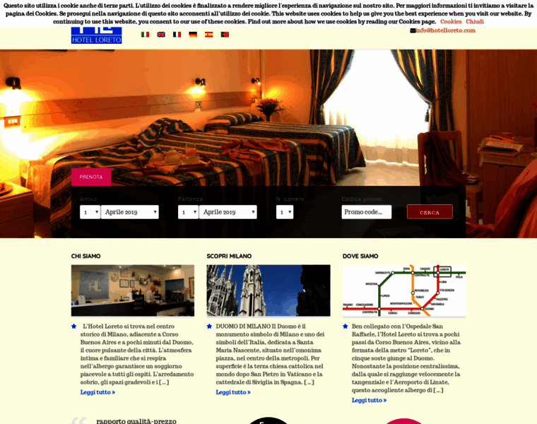 Hotelloreto.com thumbnail